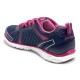 Flex - Astara Lace Up Navy Athletic Shoe